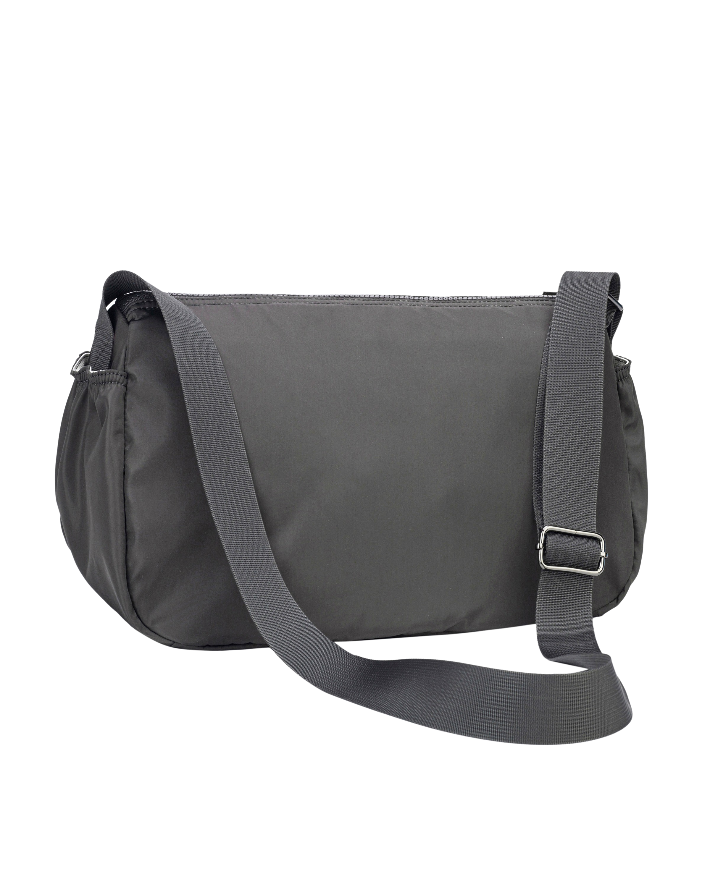 Messenger crossbody taske - mørkegrå